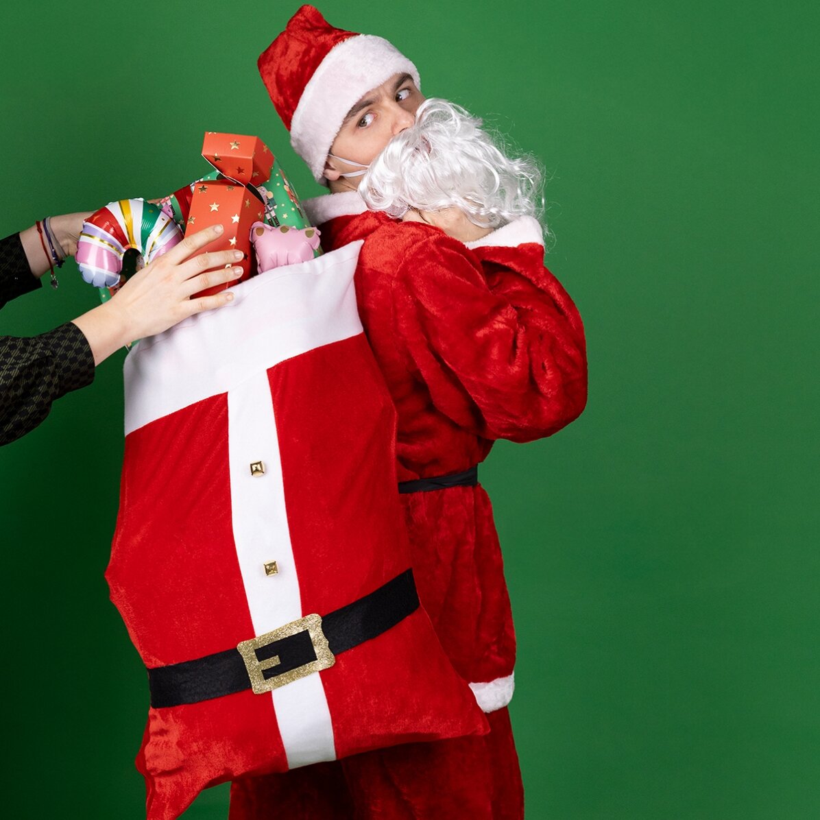 Cadeauzakje - Kerstman