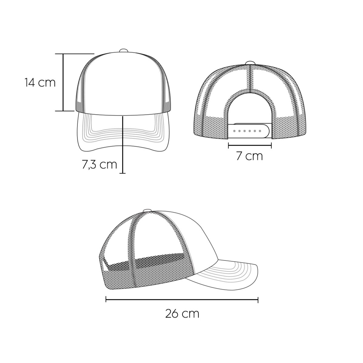 Gepersonaliseerde pet met logo