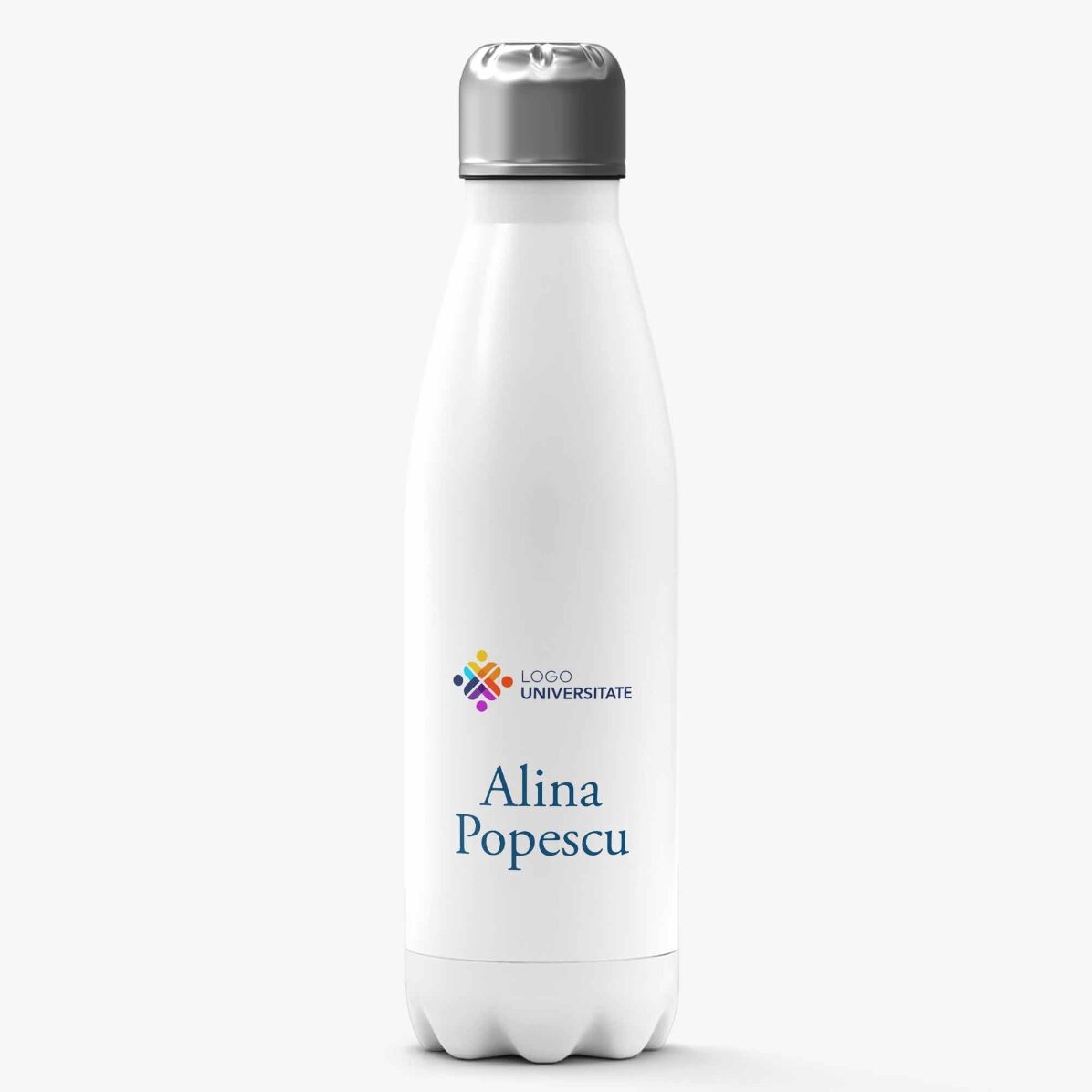 Geschenkset voor leraressen, gepersonaliseerd met een boodschap en logo