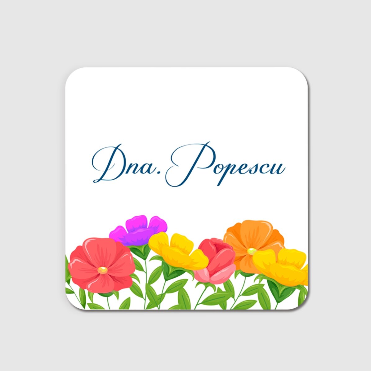 Geschenkset voor leraressen, gepersonaliseerd met een boodschap en logo