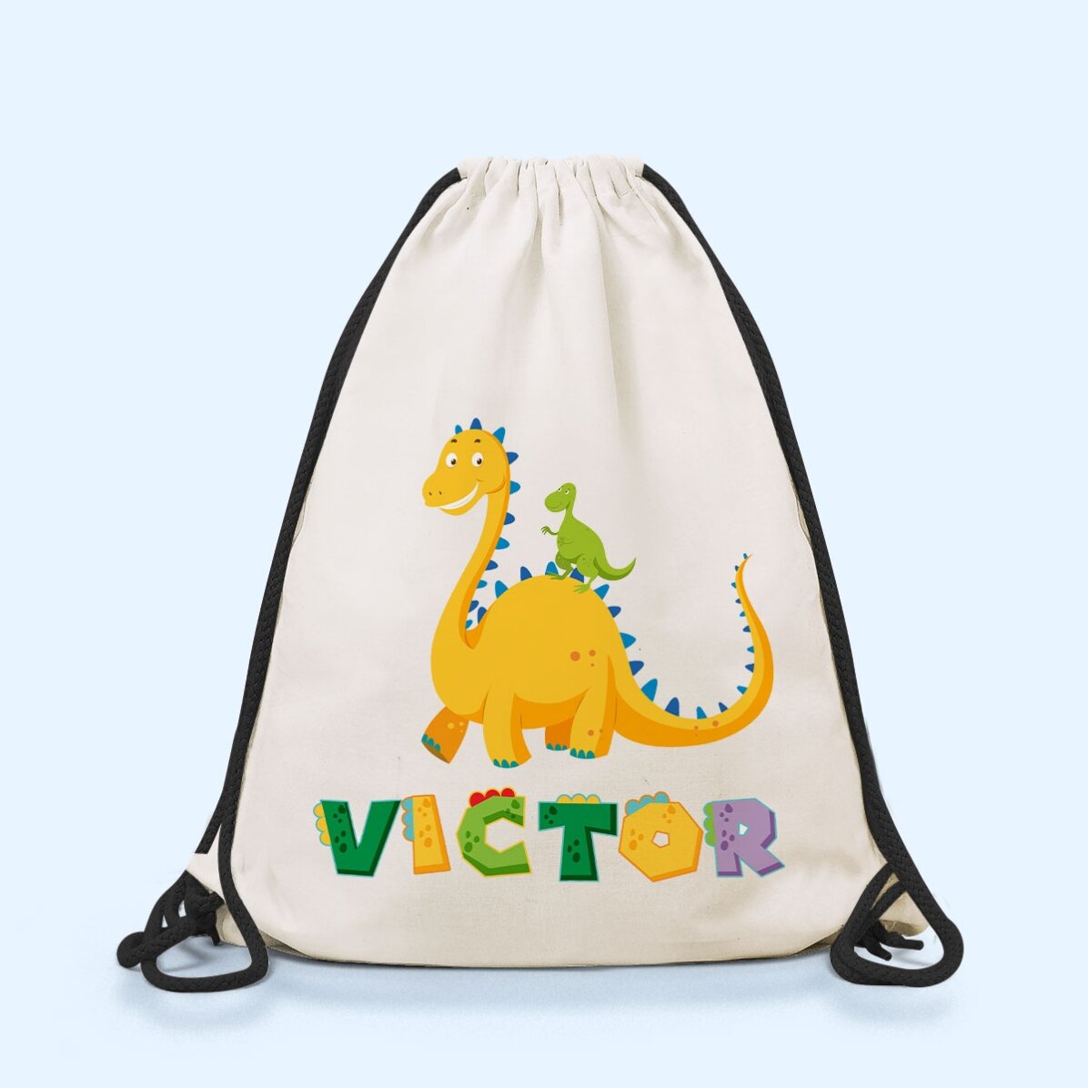 Gepersonaliseerde set voor de kleuterschool of basisschool – Dino