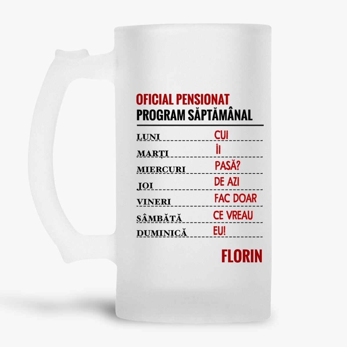 Gepersonaliseerde cadeauset - De legende is met pensioen