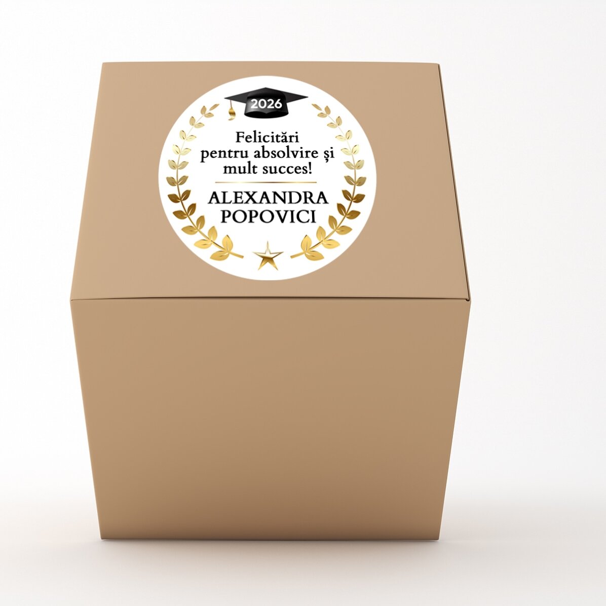 Gepersonaliseerde cadeauset voor afgestudeerden