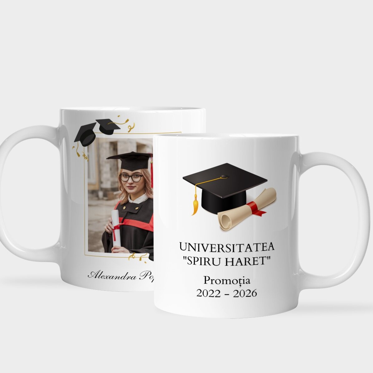 Gepersonaliseerde cadeauset voor afgestudeerden