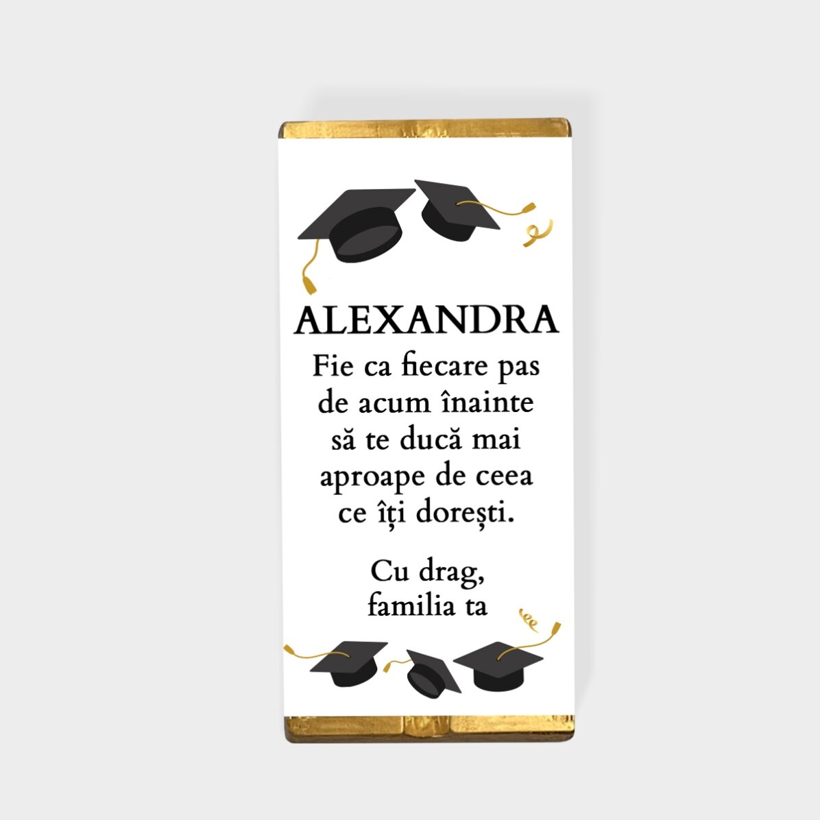 Gepersonaliseerde cadeauset voor afgestudeerden