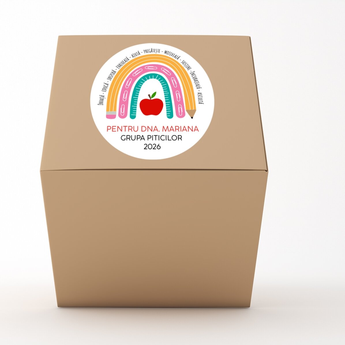 Gepersonaliseerde cadeauset voor kleuterleidsters/leraressen