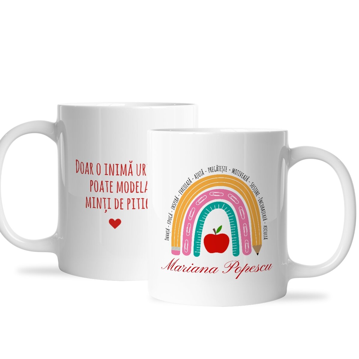 Gepersonaliseerde cadeauset voor kleuterleidsters/leraressen