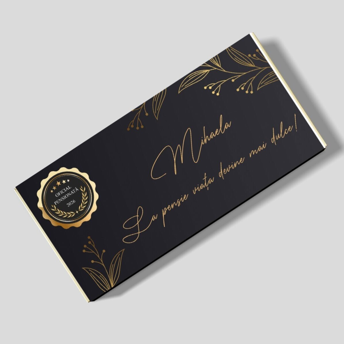 Gepersonaliseerde cadeauset voor pensionering