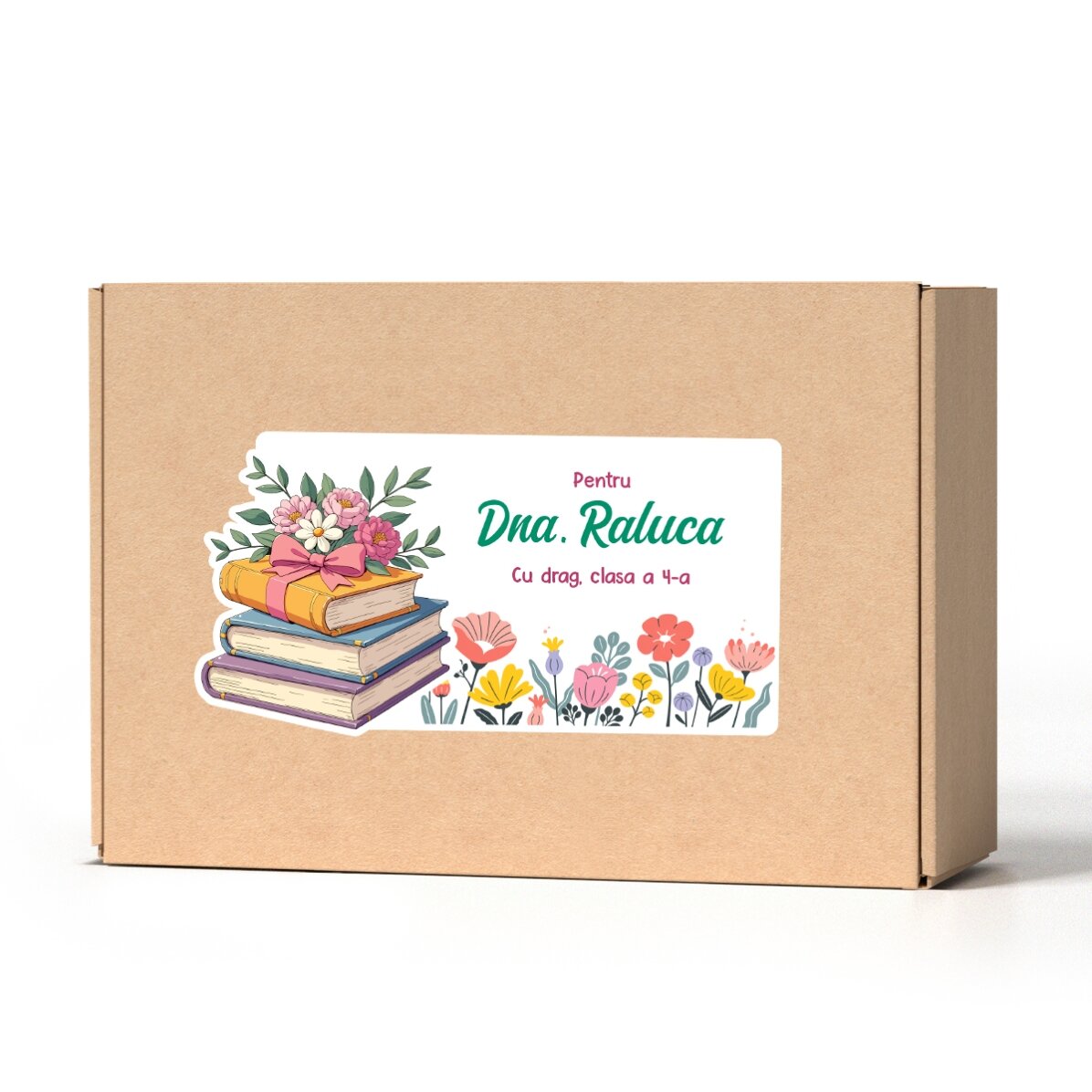Gepersonaliseerde cadeauset voor de lerares - Dankbaarheid