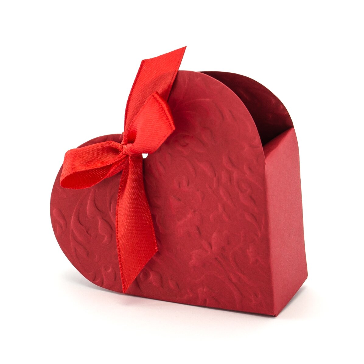 Set opvouwbare hartvormige geschenkdoosjes