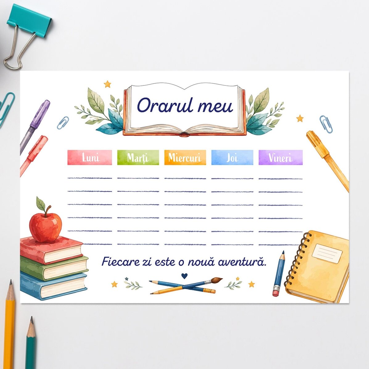 Gepersonaliseerde set voor school – Welcome back