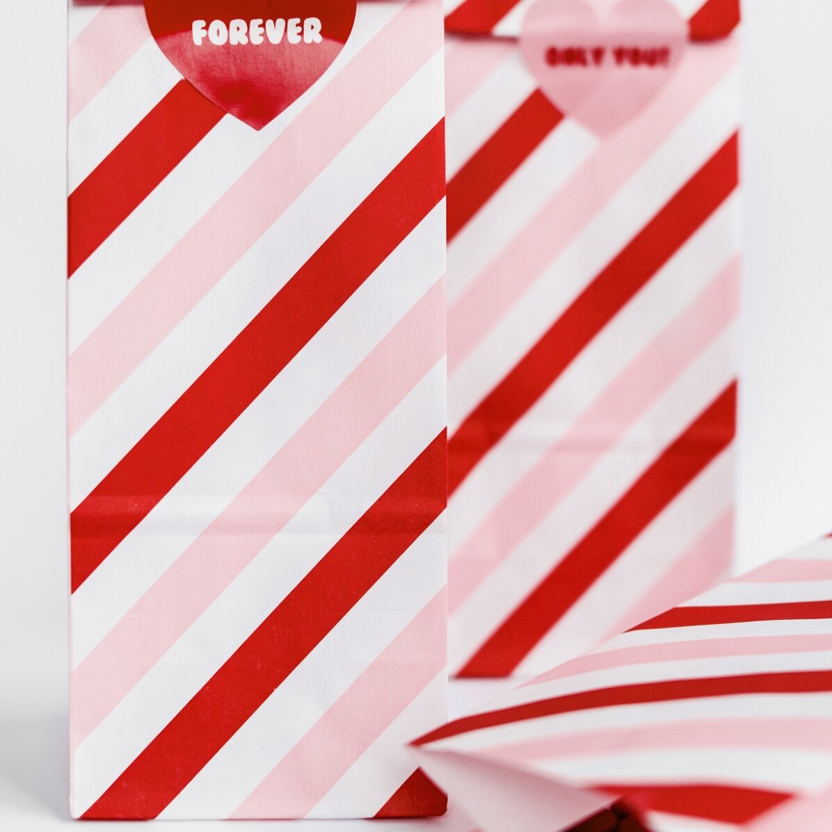 Set cadeautasjes - Sweet love