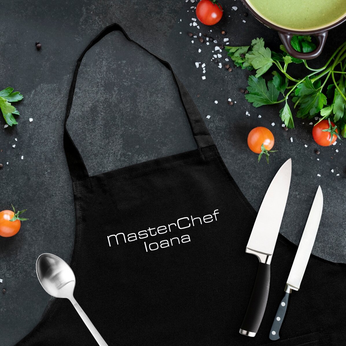 Gepersonaliseerde set met tekst - Premium MasterChef