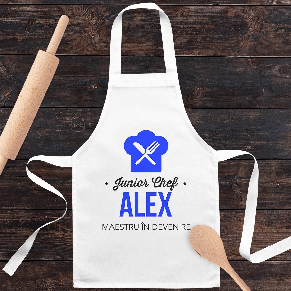 Gepersonaliseerd T-shirt voor kinderen met tekst - Meester in wording