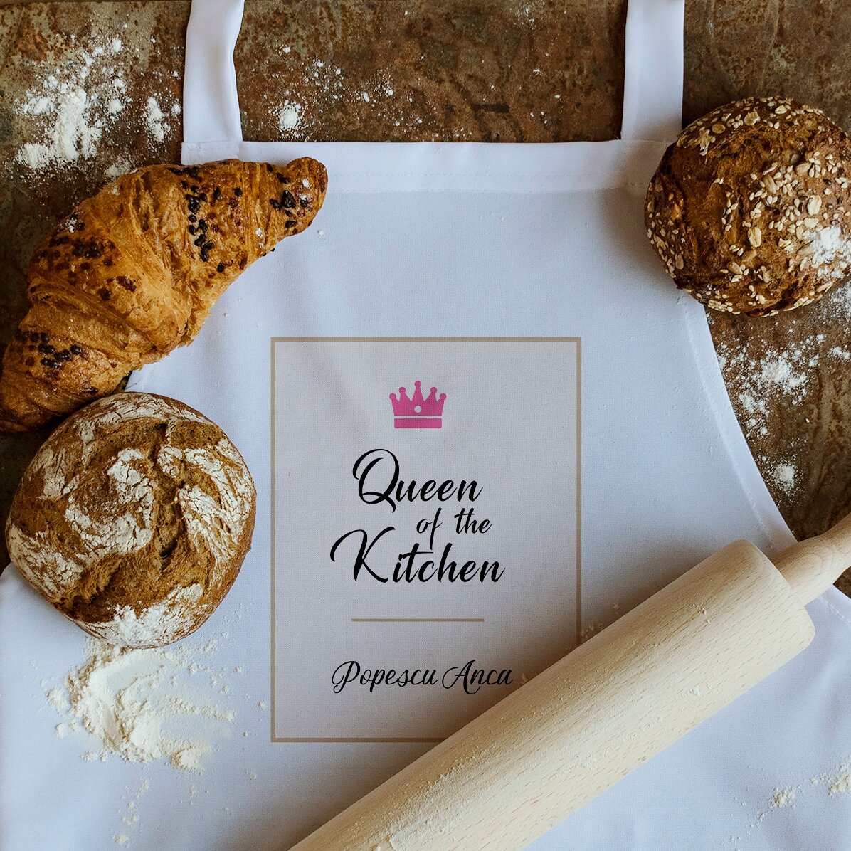 Witte variant op maat - Queen Of The Kitchen
