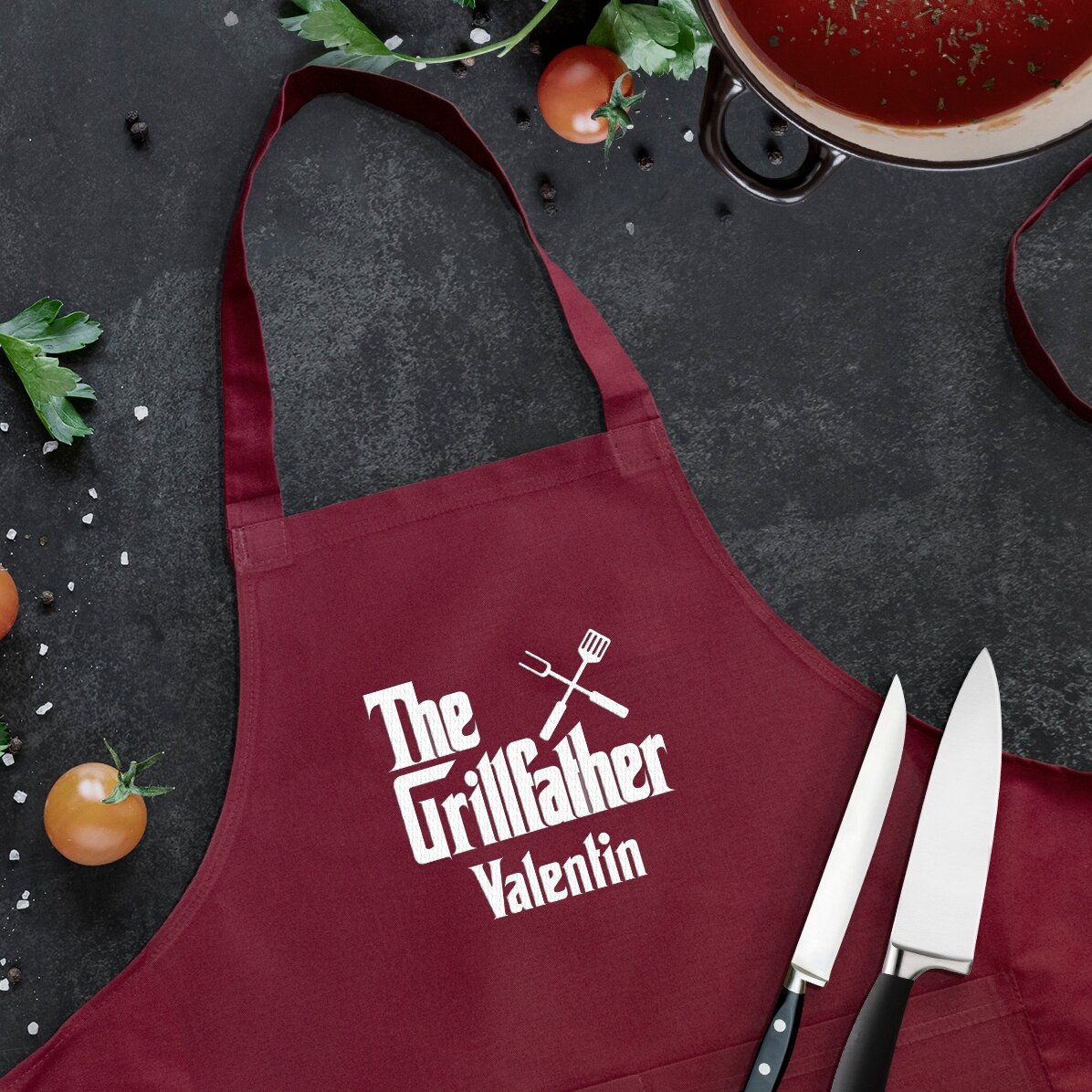 Op maat gemaakte sort - The Grillfather