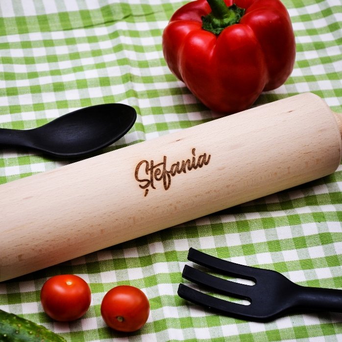 Houten draaier, gepersonaliseerd met jouw naam