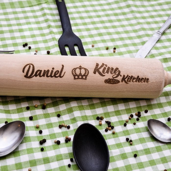 Op maat gemaakte houten draaibank - King of the Kitchen