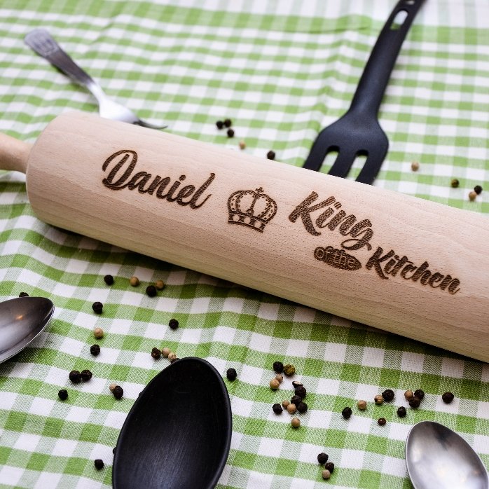 Op maat gemaakte houten draaibank - King of the Kitchen