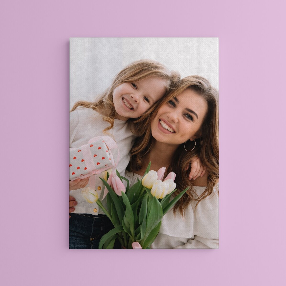 Gepersonaliseerd canvasdoek met een foto