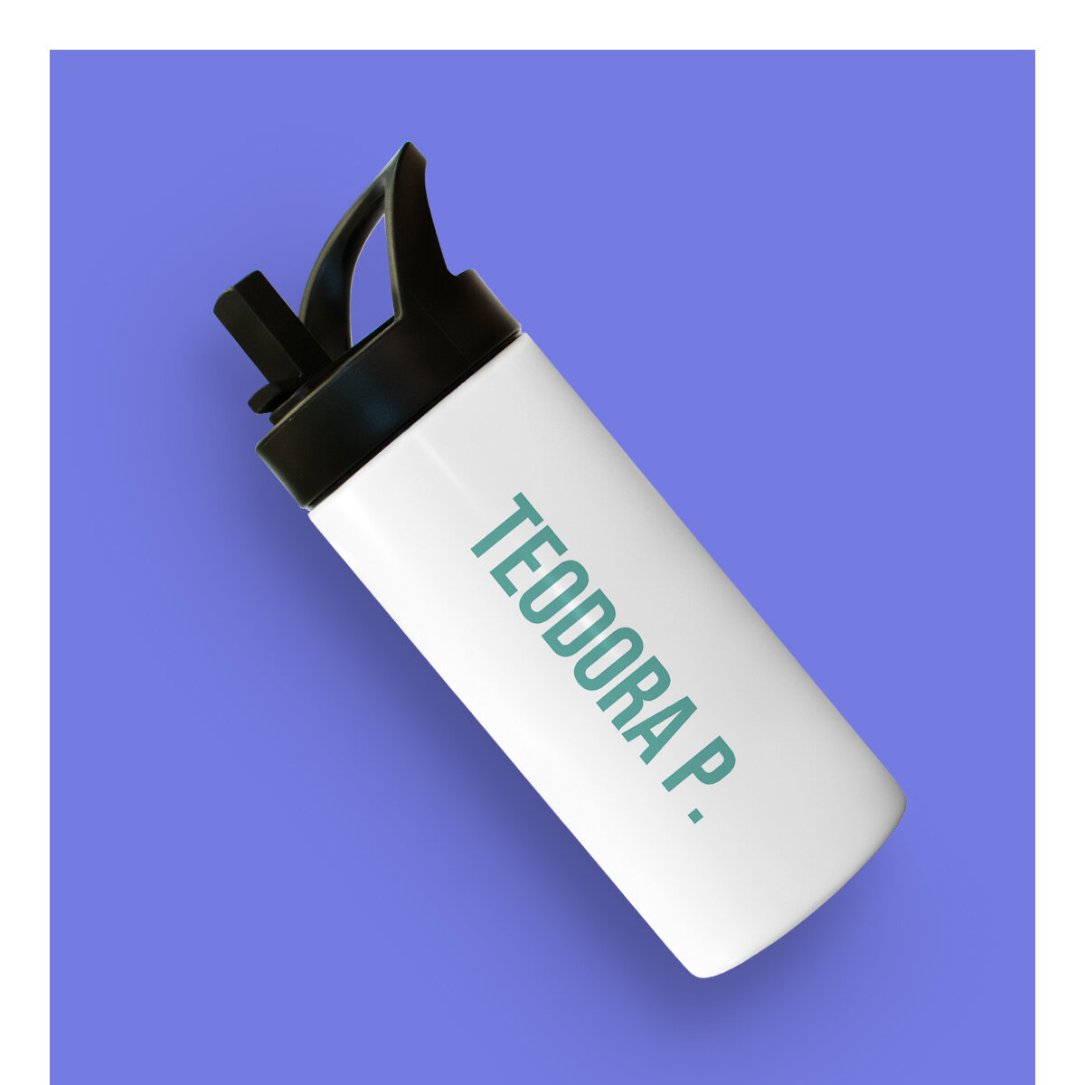 Gepersonaliseerde thermosflessen met handvat