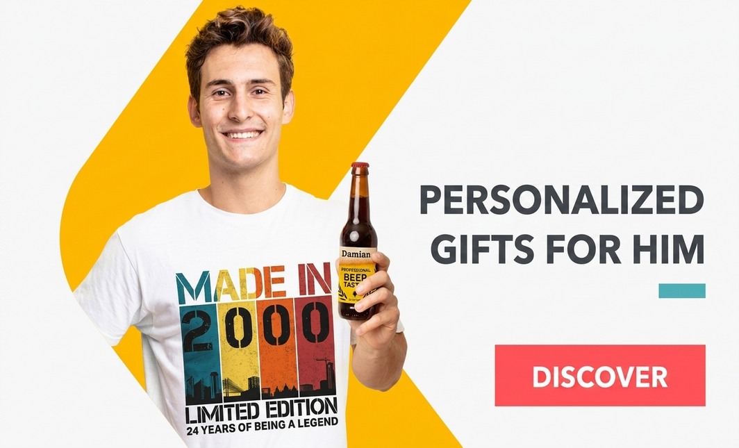 Gepersonaliseerde cadeaus voor hem