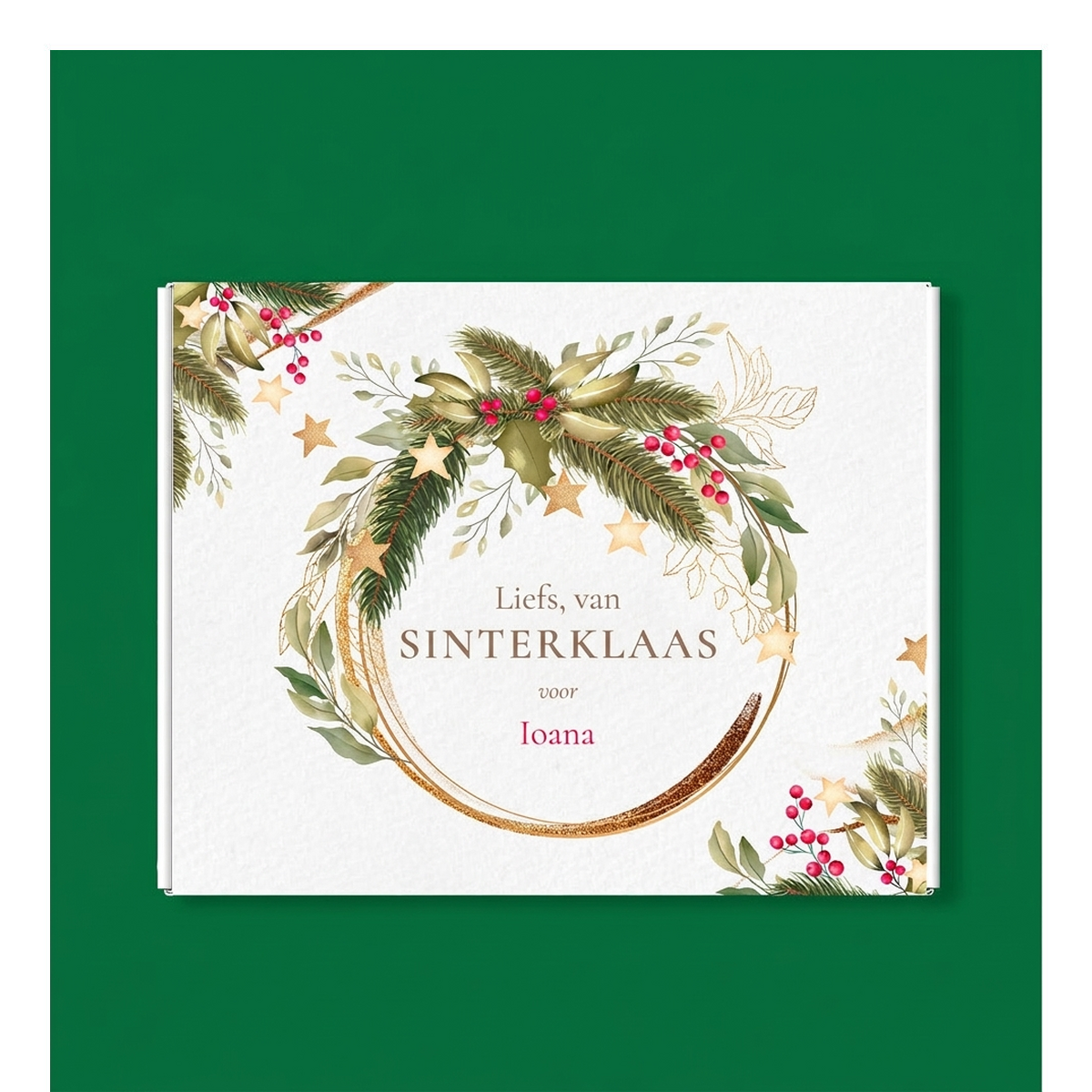 Gepersonaliseerde bonbondoosjes voor Sinterklaas