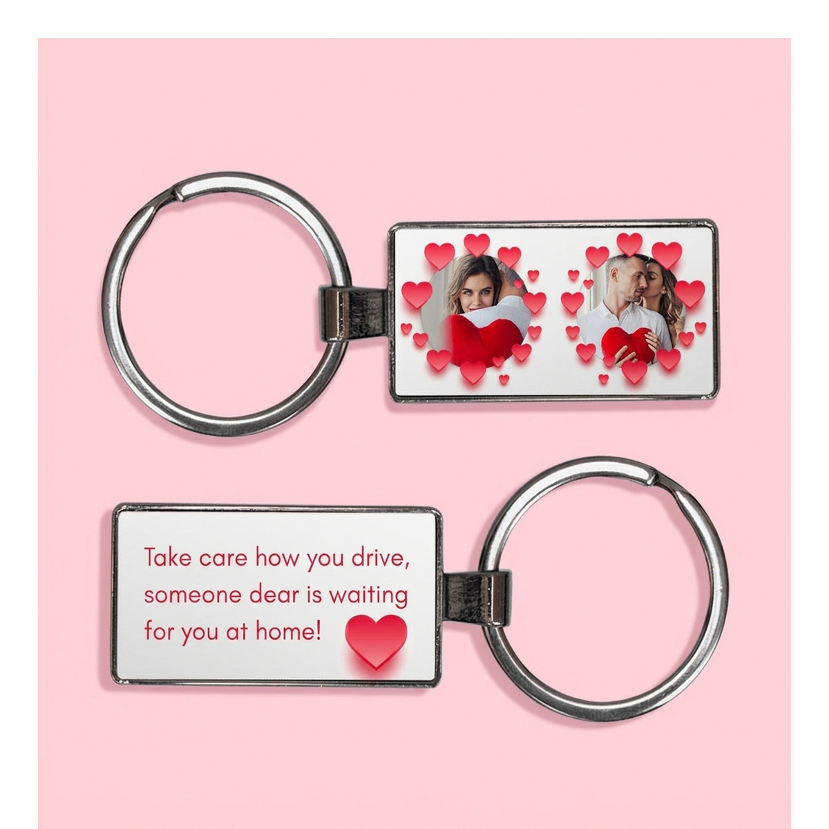 Gepersonaliseerde sleutelhangers voor Valentijnsdag