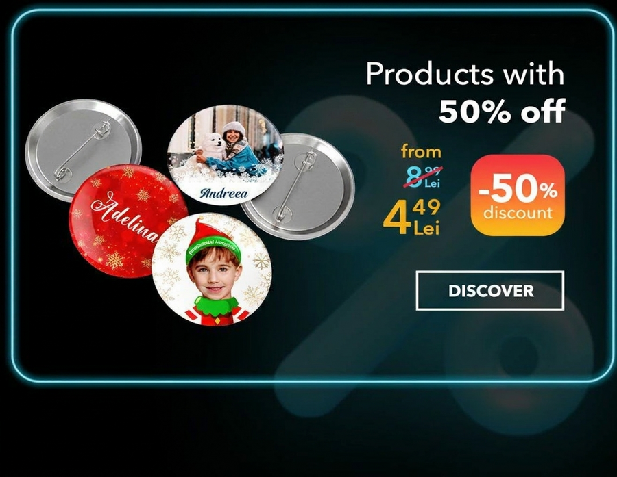 Gepersonaliseerde cadeaus met 50% korting – Black Friday