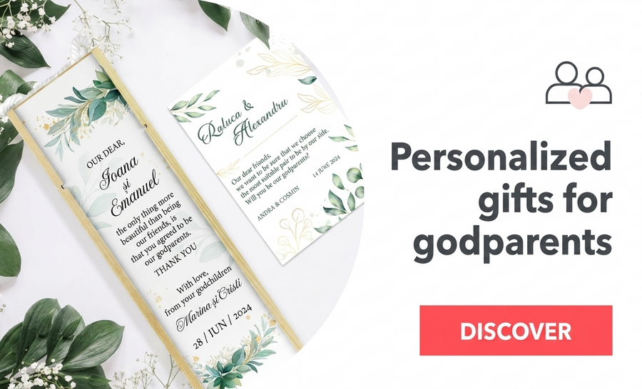 Cadeaus voor de peetouders van het bruidspaar