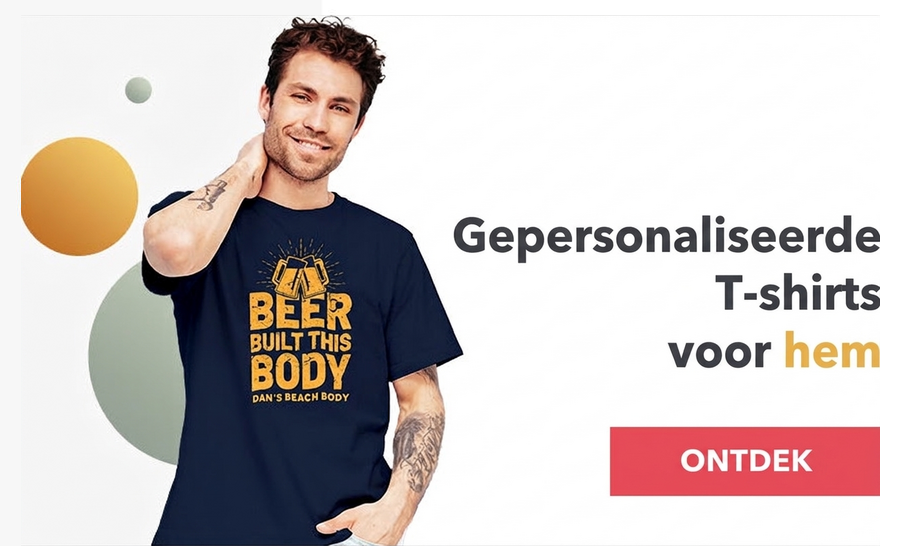 T-shirts voor hem