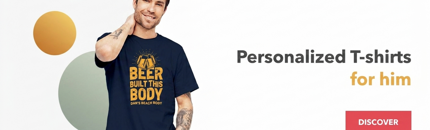 T-shirts voor hem