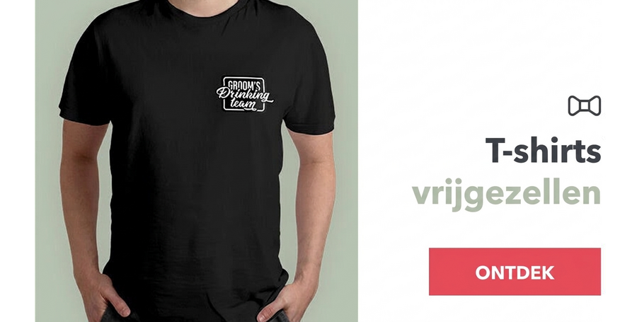 T-shirts voor het vrijgezellenfeest