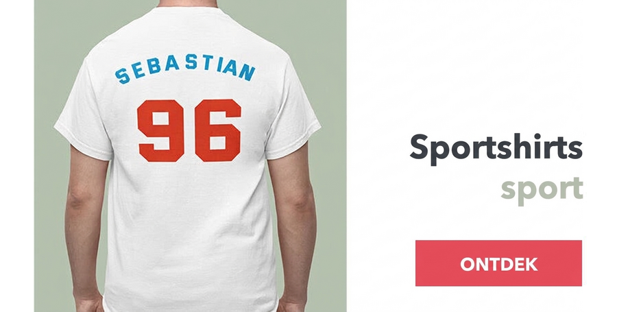Gepersonaliseerde sportshirts