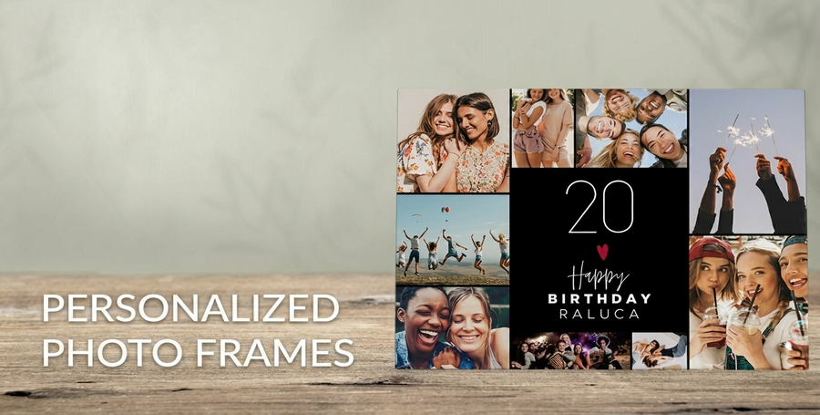 Gepersonaliseerde fotolijsten