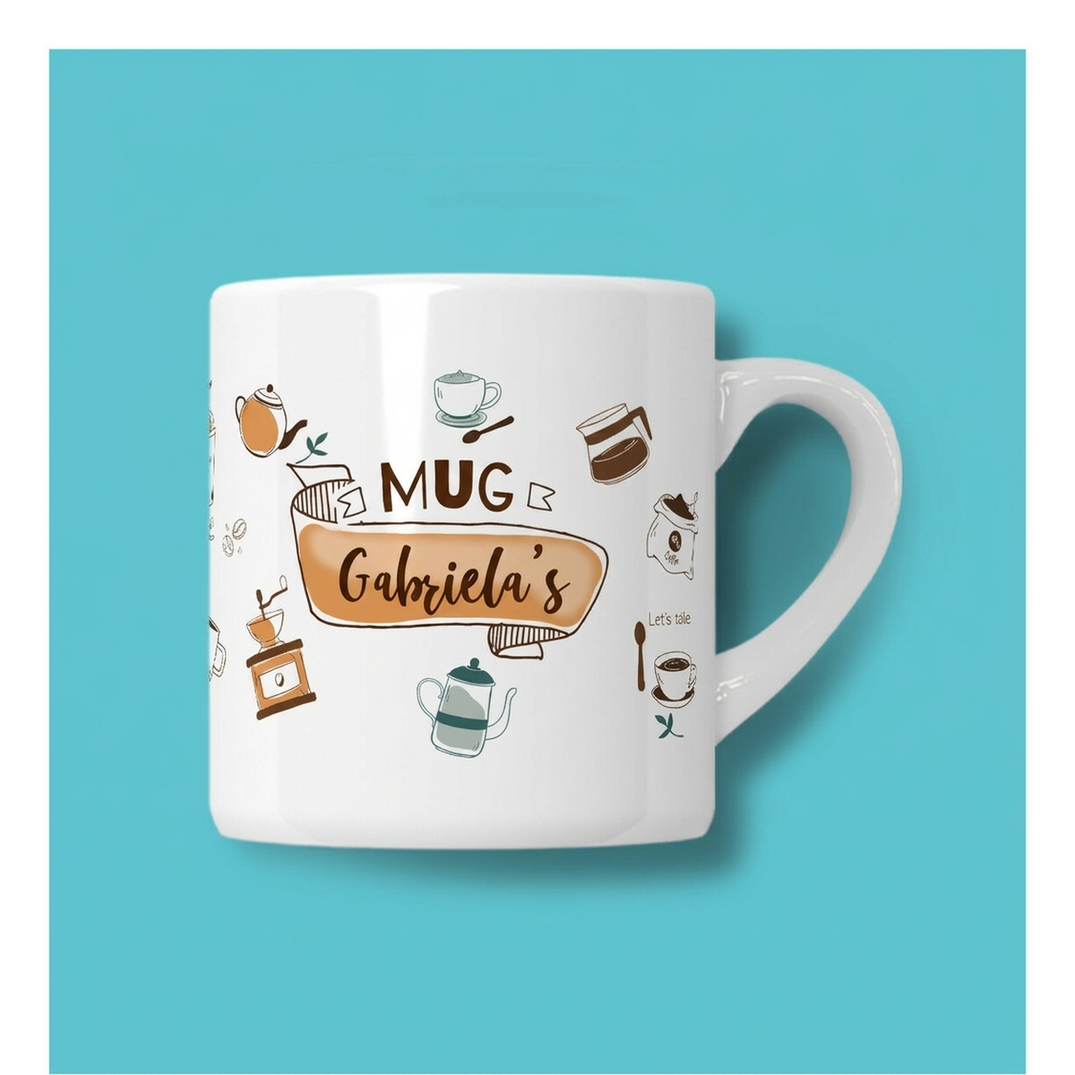 Gepersonaliseerde espressokopjes