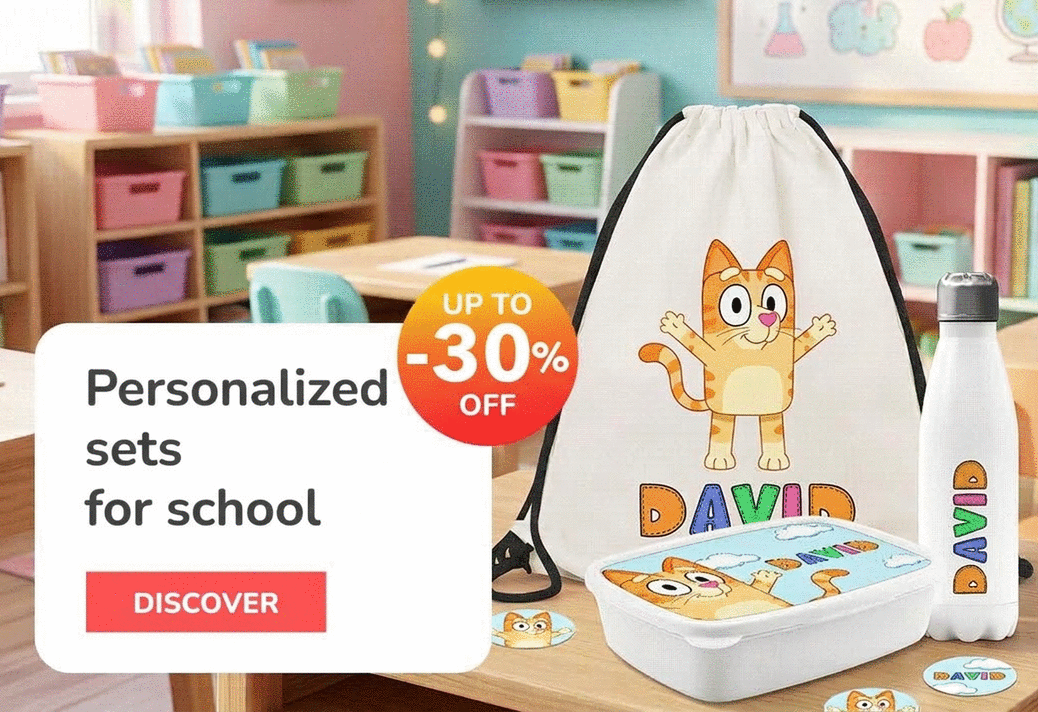 Op maat gemaakte sets voor school en kleuterschool