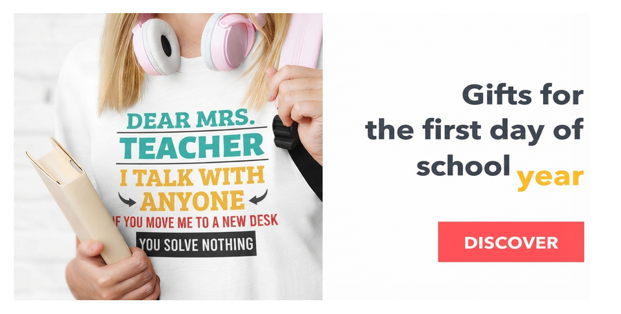 Gepersonaliseerde cadeaus voor de eerste schooldag