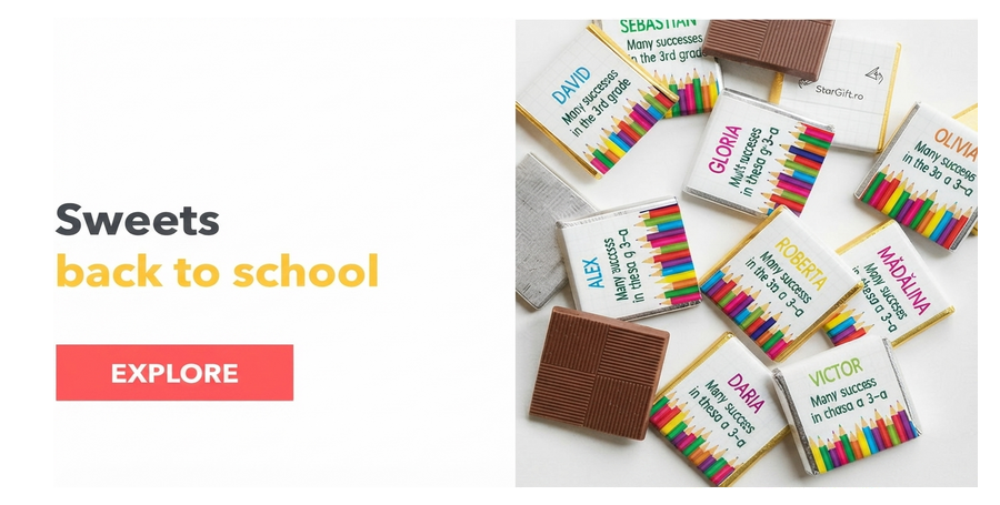 Snoepjes voor het nieuwe schooljaar