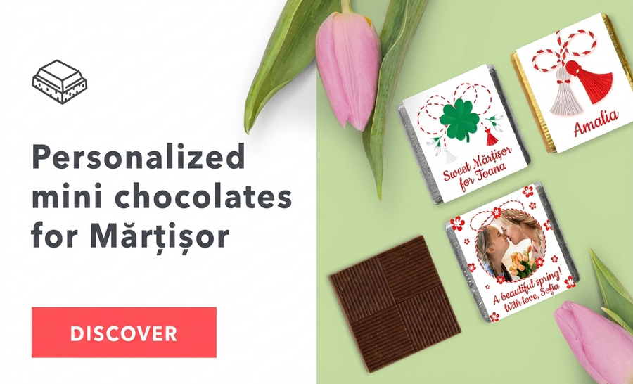 Gepersonaliseerde minichocolade