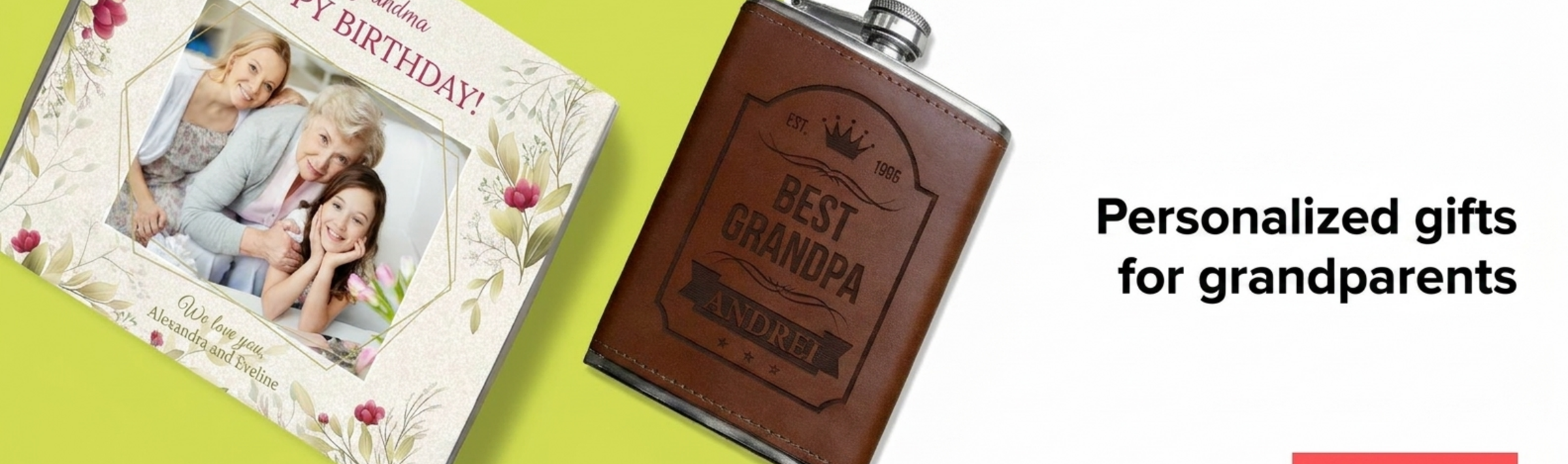 Gepersonaliseerde cadeaus voor grootouders