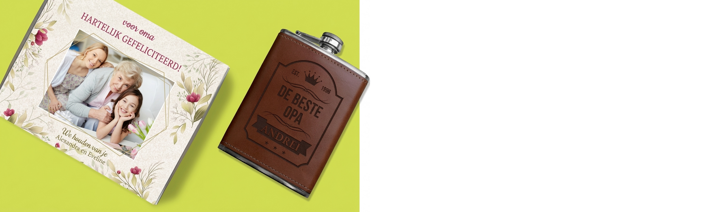 Gepersonaliseerde cadeaus voor grootouders