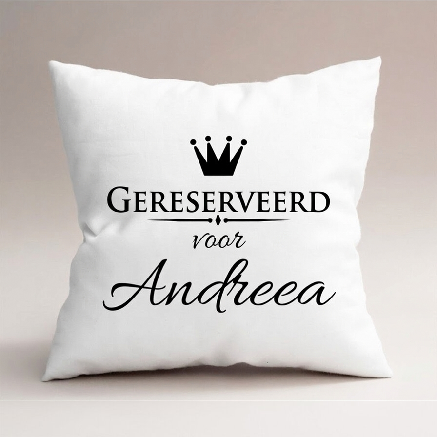 Gepersonaliseerde kussens voor haar