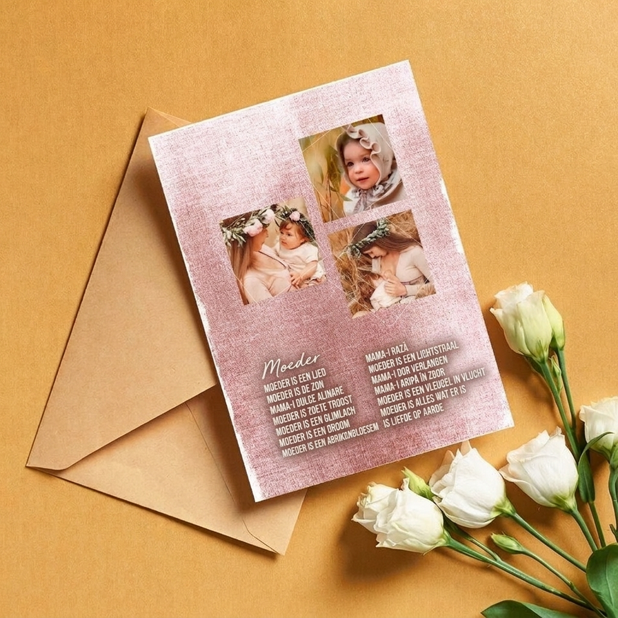 Wenskaarten voor mama