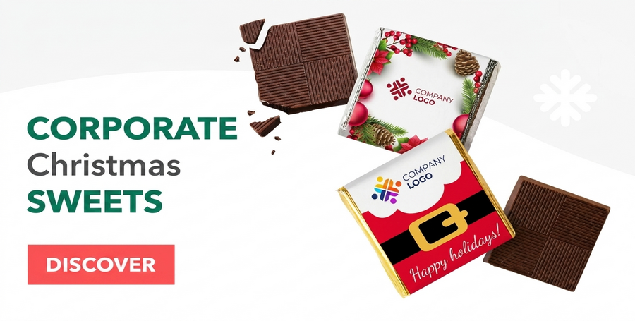 Kerstsnoepjes voor bedrijven