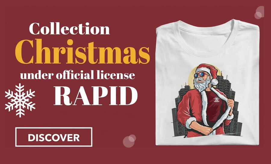 Gepersonaliseerde kerstcadeaus onder officiële licentie van FC Rapid 1923