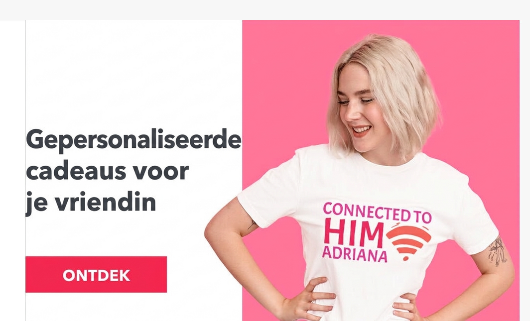 Gepersonaliseerde cadeaus voor je vriendin