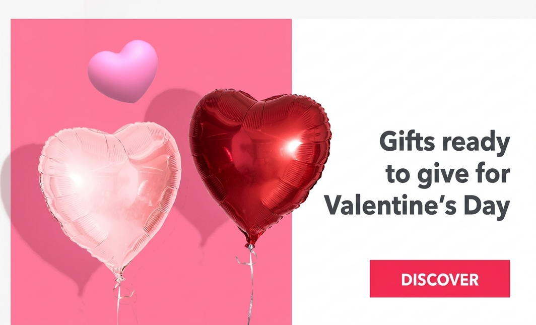 Cadeaus die klaar zijn om te geven voor Valentijnsdag