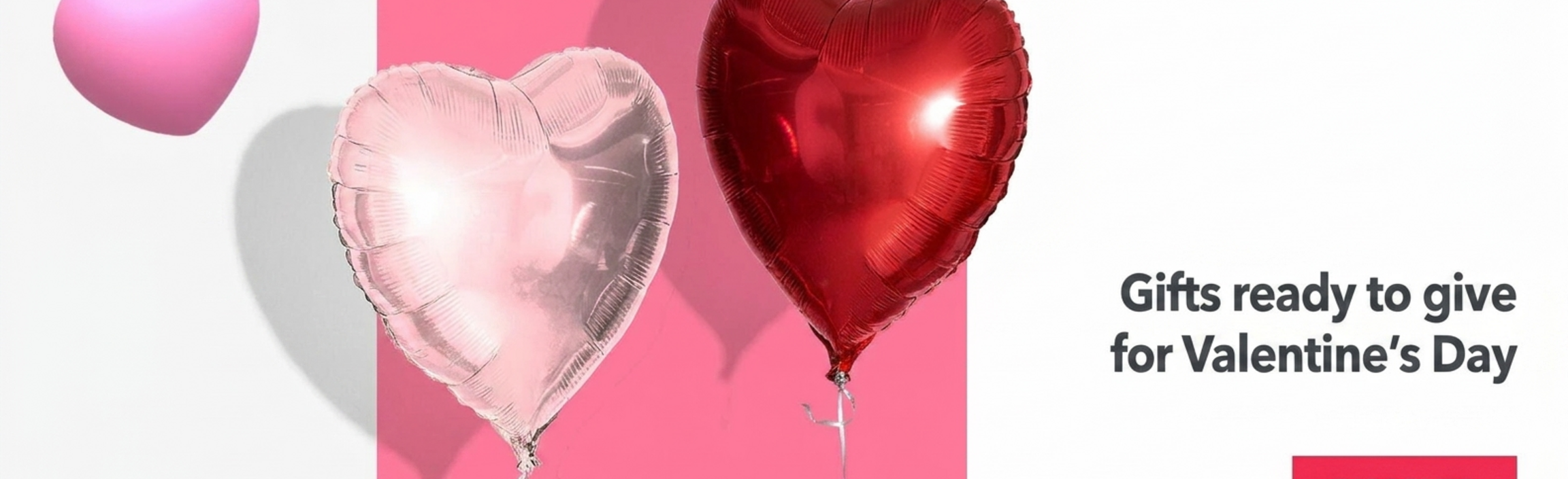 Cadeaus die klaar zijn om te geven voor Valentijnsdag