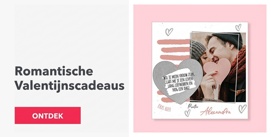 Romantische cadeaus voor Valentijnsdag